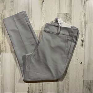 NWT Loft Curvy Skinny Ankle Pant Light Gray